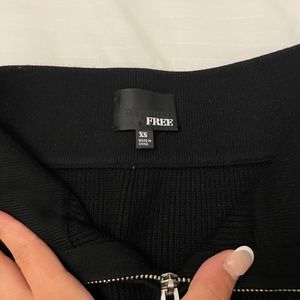 Wilfred Free Zipper Mid Skirt